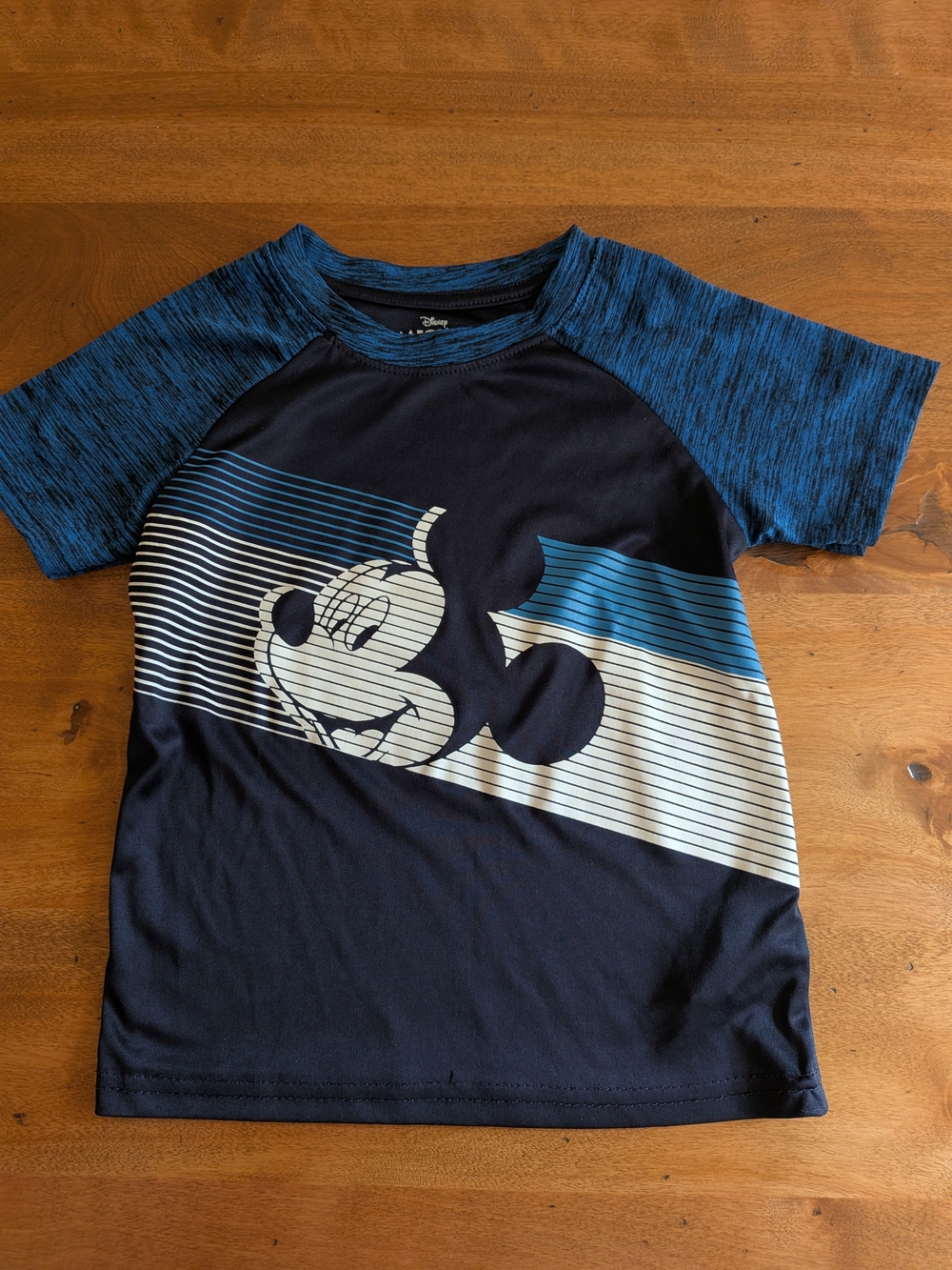 Disney Toddler Boys' Navy & Blue Mickey Mouse Graphic Tee Size 4T